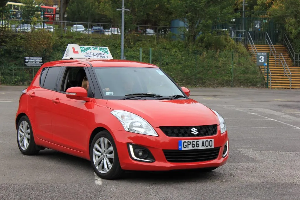 Photo of young person having a driving experience